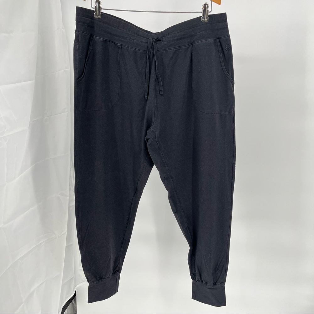 Coolibar Womens Weekend Pants Size XL UPF 50+ Sun Protection Black